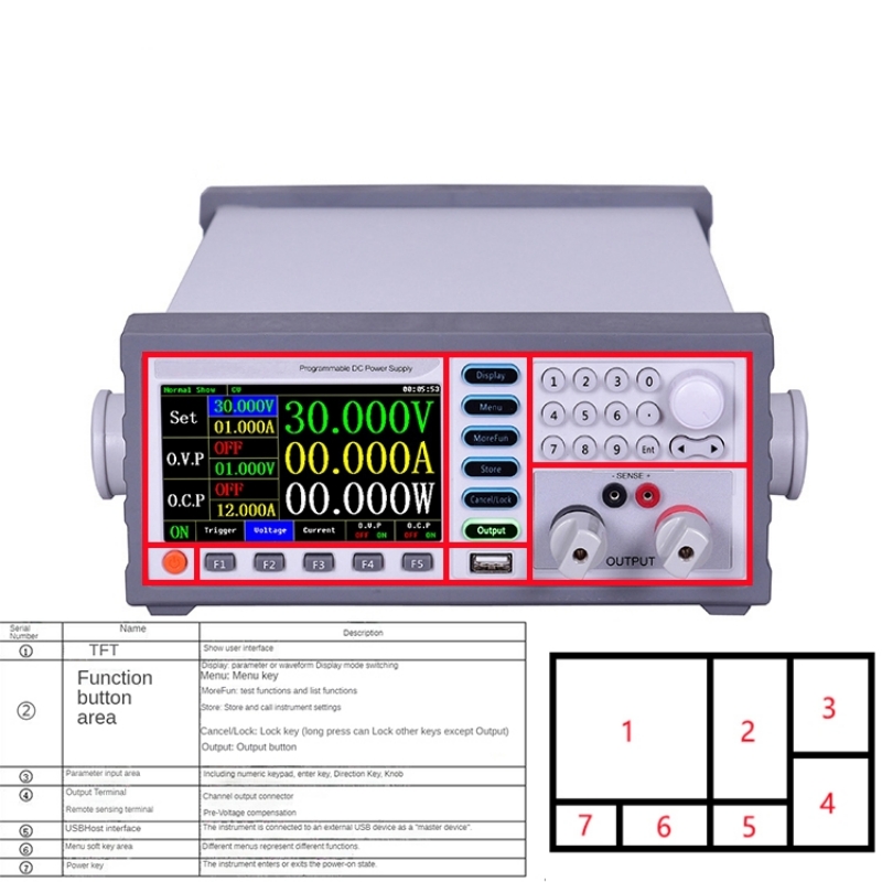 Laboratory adjustable 30V 60V  - огляд і ціна Switching Dc Power Supply 300V 1A